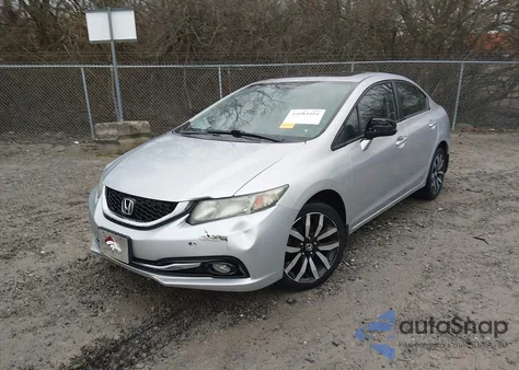 2015 Honda Civic Ex-L from USA, damaged, VIN 2HGFB2F94FH551916